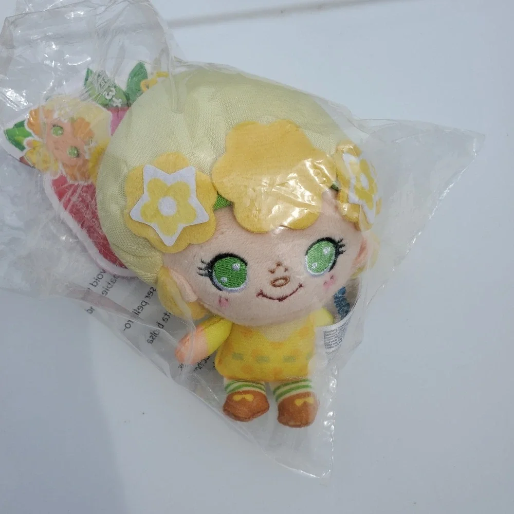 Strawberry Shortcake - LEMON MERINGUE Plush Backpack Clip‎ Doll New Cheebo